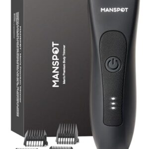 MANSPOT Manscape Groin & Body Hair Trimmer for Men, Electric Pubic Shaver