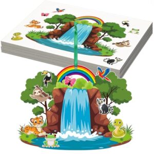 MotiMind 24 Pack 2026 Rainforest Fall Craft Kits for Vbs