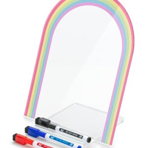 Mr. Pen- Clear Acrylic Board with Stand, 11.8" x 9", 3 Markers