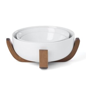 Oneida 24 Seven Porcelain Nesting Bowl Set, 4-Piece