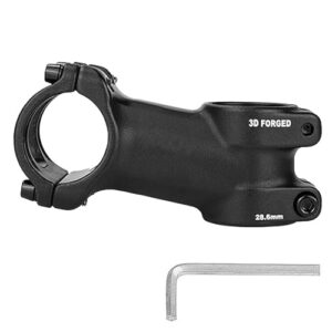 OSAGIE 17° Aluminum Stem 31.8x28.6x90mm Black for MTB/BMX