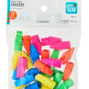 Pen Gear Pencil Toppers Erasers