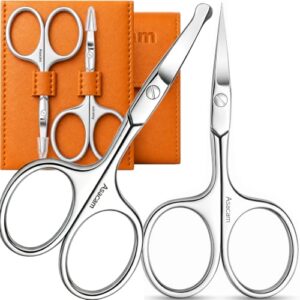 Professional Nose Hair & Eyebrow Scissors For Men Women Small Scissors