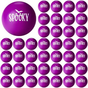 Realspring Halloween Ball Bulk Relieve Stress, Purple, Spooky