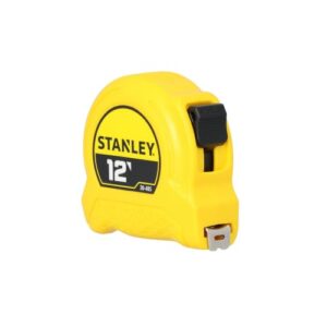 STANLEY 12 ft x 1/2 in Compact Tape Measure, Polymer Blade (30-485)