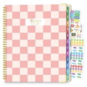 Teacher Planner 2026-2027 Academic Year, 14 Checklists 8.5"x11" Lesson Book