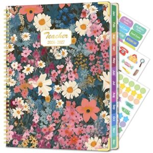 Teacher Planner 2026-2027 Academic Year, Lesson Plan Book 8.5"x11"