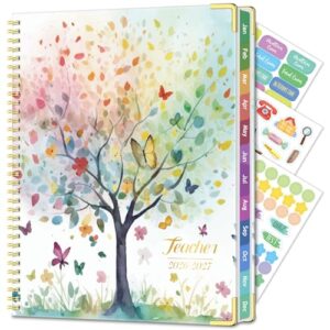 Teacher Planner 2026-2027 Academic Year, Lesson Plan Book 8.5"x11"