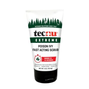 Tecnu Extreme Poison Ivy & Oak Scrub, Poison Ivy Treatment, Removes Poisonous Plant Oils That Cause Rash and Itching