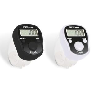 TESEAS Electronic Finger Counter 2 Pack Digital Handy Tally Led Clicker