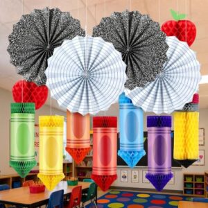 Thenshop 12 Pcs Classroom Decorations Hanging Classroom Decor