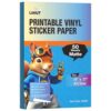 Uinkit Matte Printable Vinyl Sticker Paper 50 Sheets 11" x 17"