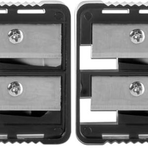wet n wild Dual Pencil Sharpener | Pack of 2 | For Eyeliner | Compact | Easy to Clean