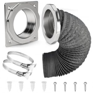 Wnfou Magnetic Dryer Vent Connector Kit, 4-Inch Quick Connect Coupling