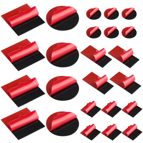 ZZRANYE 24Pcs Double Sided Tape Heavy Duty, Mounting Tape Pad Sticker Strong Adhesive Tape Waterproof Foam Tape for Indoor and Out Door, Home Decoration, Car LED Signs