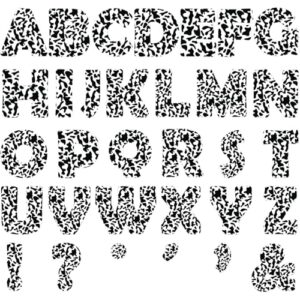 150 PCS Large 7" Font Bulletin Board Letters and Punctuation Set, Composition Classroom Alphabet Cutout for Bulletin Board Display Home School Educational, A Great Helper to Inspire Students' Learning