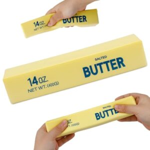 1Pack Large Butter Squishy, Slow Rising Cute Food Stress Balls for Adults