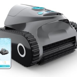 [2026 NEW] C1 Robotic Pool Cleaner with 180Mins, Deep Gray