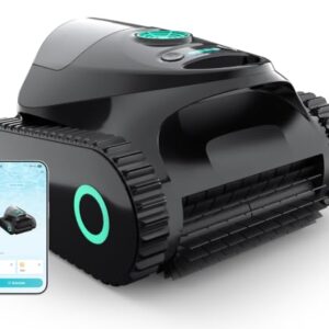 (2026 Upgrade) BRINBO C1 Robotic Pool Cleaner with 180 Mins, Glossy Black
