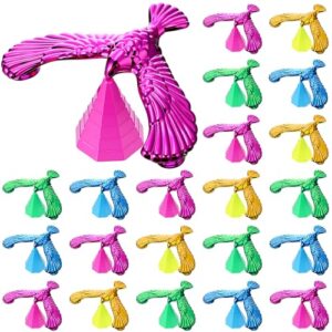 24 Pcs Balance Birds Bulk, Gravity Bird with Pyramid Combination Set