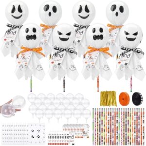 24 Sets Halloween Giant Lollipop Ghost Party Favors Classroom Gift Bulk