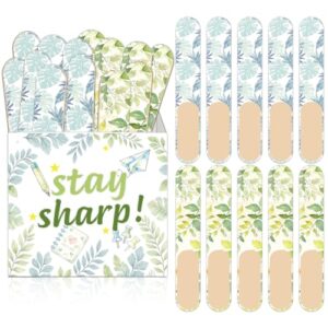 31 Pcs Classroom Name Sticks Plant Flip Name Stick with Box