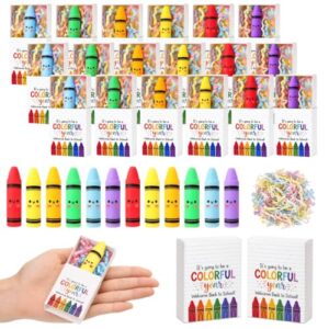 36 Sets Back to School Gifts Crayon Toys with Welcome Boxes