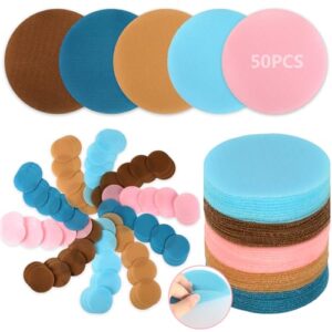 50 pcs Spot Markers Carpet Floor Spots Markers 5 Colors for Classroom Decoration, for Flexible Carpet Dots for School Supplies for Elementary School Preschool Kindergarten Teacher
