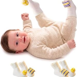 CUDDO BABY Baby Rattle Socks 2Pack