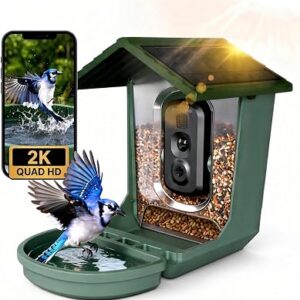 PARALLENS Bird Feeder with Camera