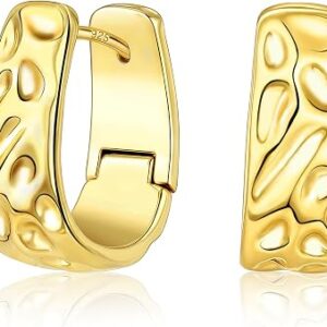 SYVEBASE Chunky Hoop Earrings