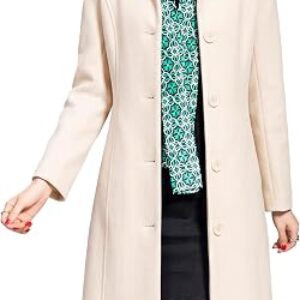 JENKOON Winter Long Thick Overcoat