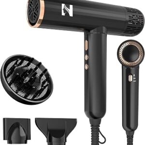 NICEBAY Ionic Hair Dryer with Diffuser