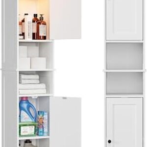 HAIOOU Tall Bathroom Storage Cabinet