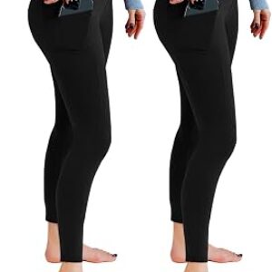 LEAFIGURE 2 Pack Leggings with Pockets