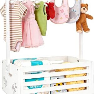Large Baby Shower Crate Closet, Foldable Storage Organizer