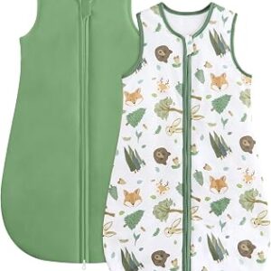 WYTbaby Baby Sleep Sack 1.5Tog Wearable Blanket Baby Cotton Sleeping Bag