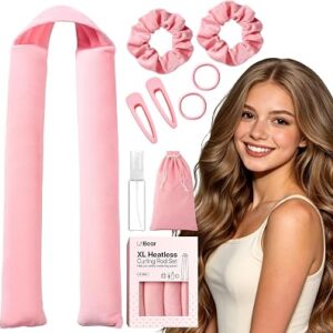 Jumbo Heatless Curls Overnight Set