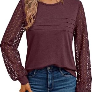 AUTOMET Womens Long Sleeve Tops