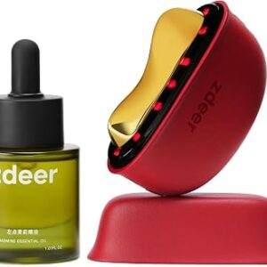 PRO Electric Heated Gua Sha Kit Red Light Face Massager Tool