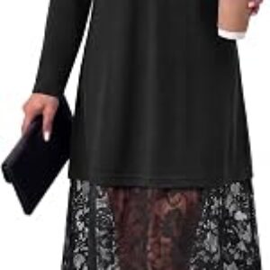 WIHOLL Long Sleeve Dress