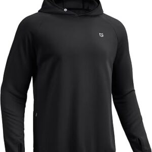 G GRADUAL Mens Fleece Lightweight Hoodie