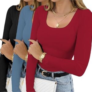 Ardazzl Womens Long Sleeve Shirts -3 Pcs