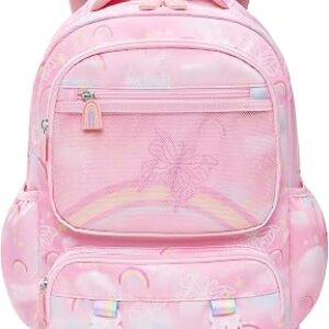 Stelle Girls School Backpack Butterfly Bookbag