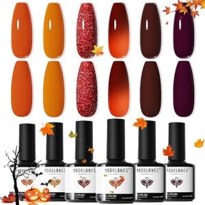 MODELONES Fall Gel Nail Polish Set