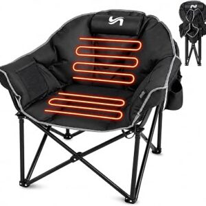 SLSY Oversized Heated Camping Chair