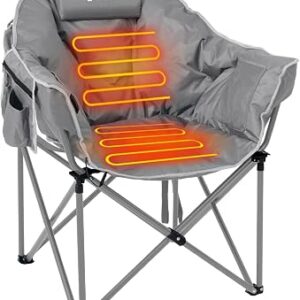 ABORON Oversized Heated Camping Chair