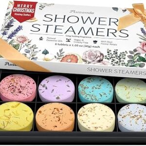 RUSEMLE Shower Steamers Aromatherapy 8 Pack
