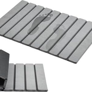 AWW Foldable Stone Bath Mat