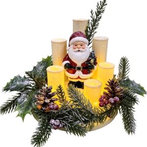 CULACCINO Christmas Lighted Centerpiece
